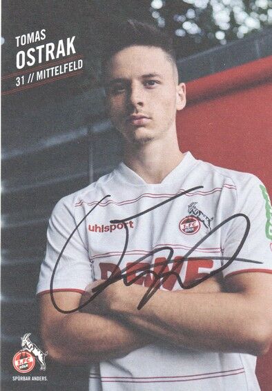 Autogramm Fussball | 1. FC Köln | 2021 | Tomas OSTRAK