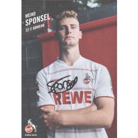 Autogramm Fussball | 1. FC Köln | 2021 | Meiko SPONSEL