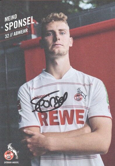 Autogramm Fussball | 1. FC Köln | 2021 | Meiko SPONSEL