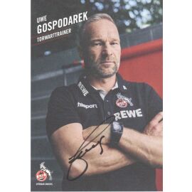 Autogramm Fussball | 1. FC Köln | 2021 | Uwe GOSPODAREK