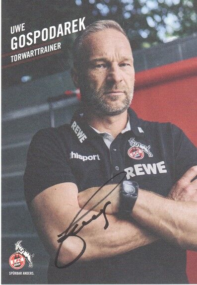 Autogramm Fussball | 1. FC Köln | 2021 | Uwe GOSPODAREK