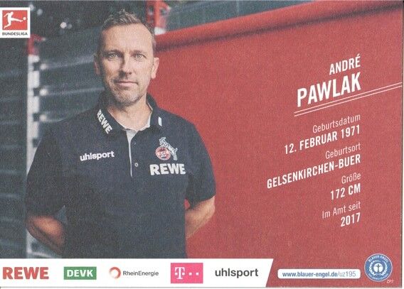 Autogramm Fussball | 1. FC Köln | 2021 | Andre PAWLAK