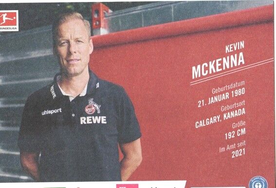 Autogramm Fussball | 1. FC Köln | 2021 | Kevin McKENNA
