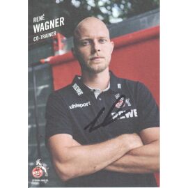 Autogramm Fussball | 1. FC Köln | 2021 | Rene WAGNER