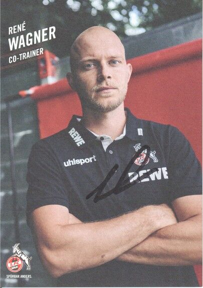 Autogramm Fussball | 1. FC Köln | 2021 | Rene WAGNER
