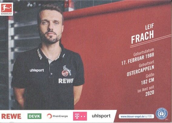 Autogramm Fussball | 1. FC Köln | 2021 | Leif FRACH