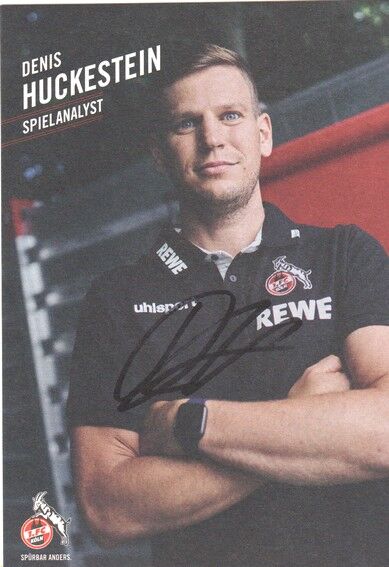 Autogramm Fussball | 1. FC Köln | 2021 | Denis HUCKESTEIN