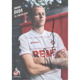 Autogramm Fussball | 1. FC Köln | 2021 | Ondrej DUDA