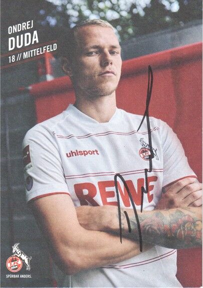 Autogramm Fussball | 1. FC Köln | 2021 | Ondrej DUDA
