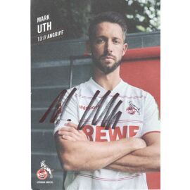 Autogramm Fussball | 1. FC Köln | 2021 | Mark UTH