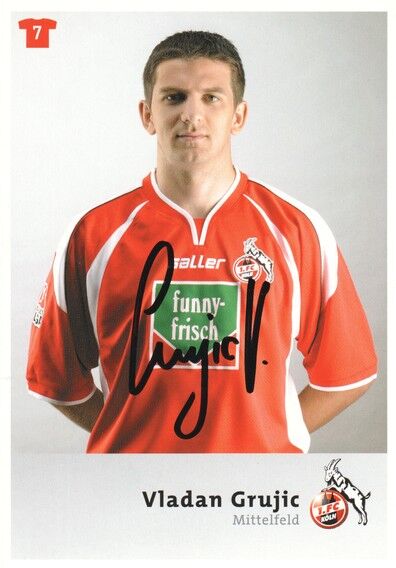 Autogramm Fussball | 1. FC Köln | 2004 | Vladan GRUJIC