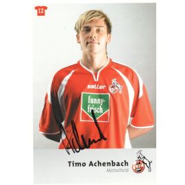 Autogramm Fussball | 1. FC Köln | 2004 | Timo ACHENBACH