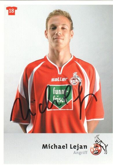 Autogramm Fussball | 1. FC Köln | 2004 | Michael LEJAN