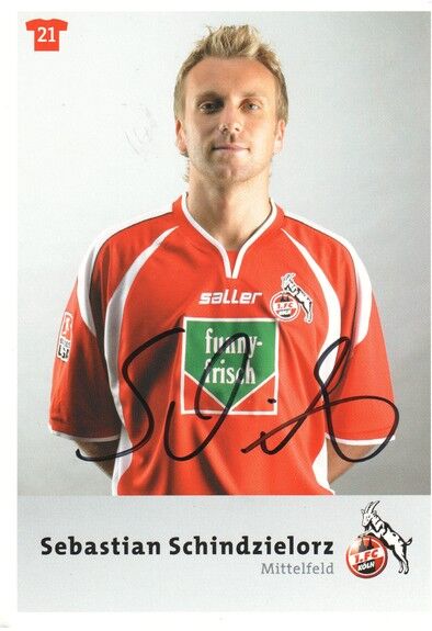 Autogramm Fussball | 1. FC Köln | 2004 | Sebastian SCHINDZIELORZ