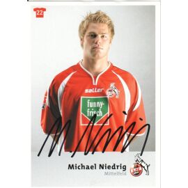Autogramm Fussball | 1. FC Köln | 2004 | Michael NIEDRIG