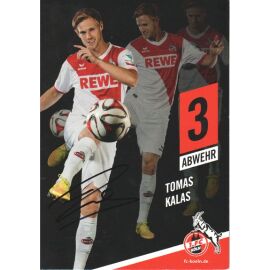 Autogramm Fussball | 1. FC Köln | 2014 | Tomas KALAS