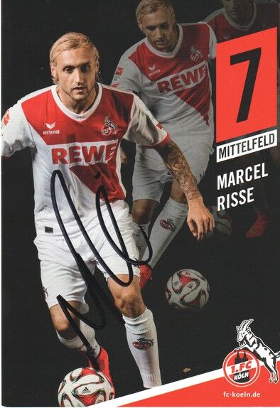 Autogramm Fussball | 1. FC Köln | 2014 | Marcel RISSE