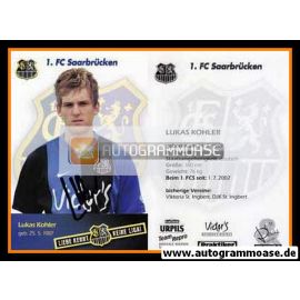 Autogramm Fussball | 1. FC Saarbrücken | 2007 | Lukas KOHLER