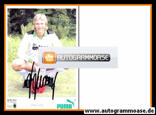 Autogramm Fussball | Borussia M&ouml;nchengladbach | 1986 | J&ouml;rg JUNG
