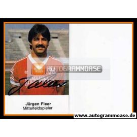 Autogramm Fussball | Hannover 96 | 1985 | Jürgen FLEER