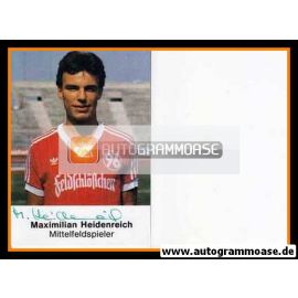 Autogramm Fussball | Hannover 96 | 1985 | Maximilian HEIDENREICH