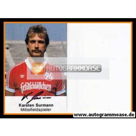 Autogramm Fussball | Hannover 96 | 1985 | Karsten SURMANN