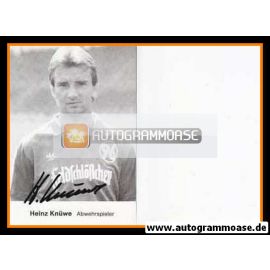Autogramm Fussball | Hannover 96 | 1986 | Heinz KNÜWE