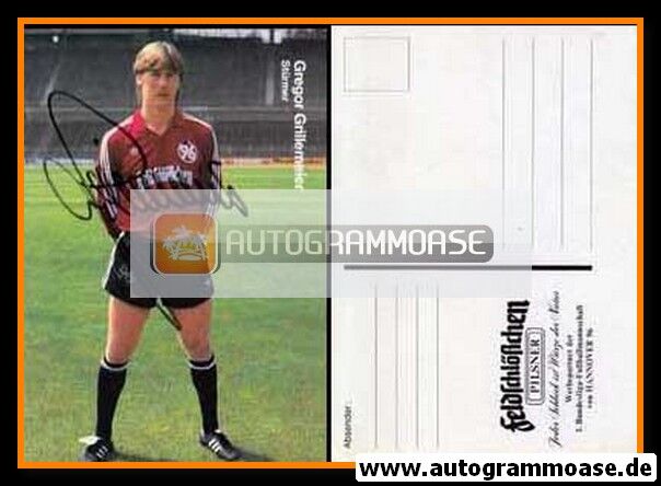 Autogramm Fussball | Hannover 96 | 1987 | Gregor GRILLEMEIER