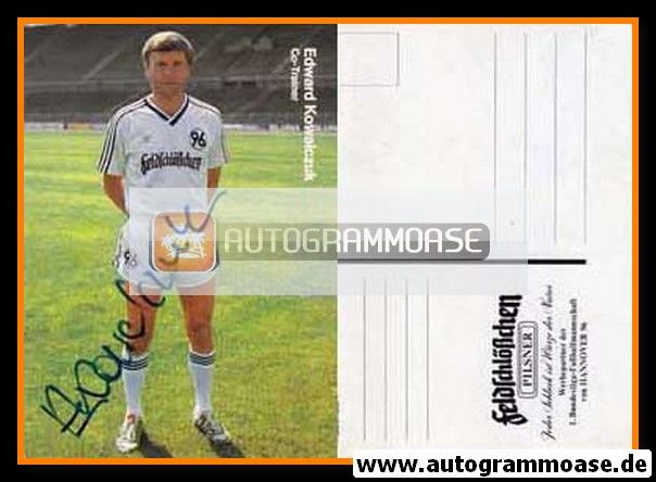 Autogramm Fussball | Hannover 96 | 1987 | Edward KOWALCZUK
