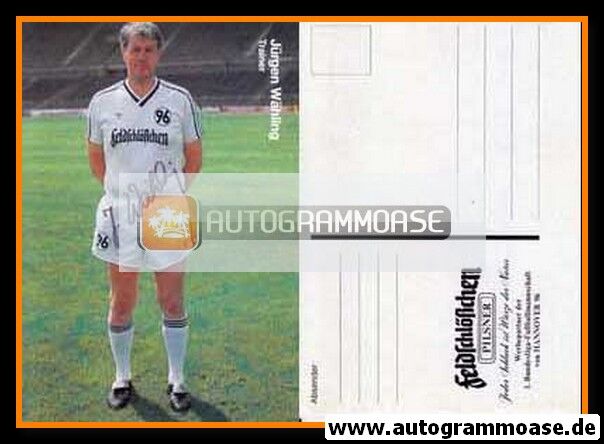Autogramm Fussball | Hannover 96 | 1987 | Jürgen WÄHLING