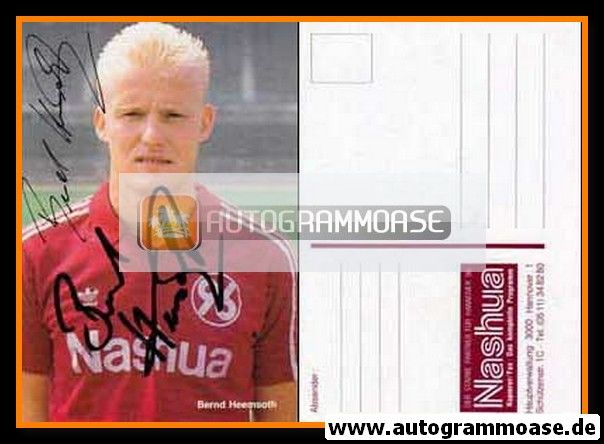 Autogramm Fussball | Hannover 96 | 1989 | Bernd HEEMSOTH