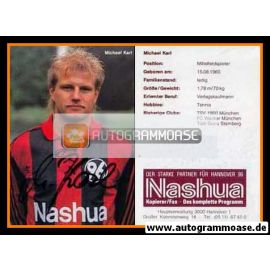 Autogramm Fussball | Hannover 96 | 1990 | Michael KARL