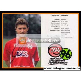 Autogramm Fussball | Hannover 96 | 1992 | Reinhold DASCHNER