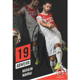 Autogramm Fussball | 1. FC Köln | 2014 | Mergim MAVRAJ