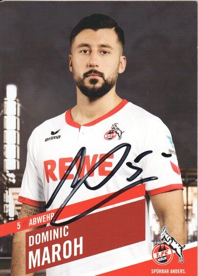 Autogramm Fussball | 1. FC Köln | 2015 | Dominic MAROH