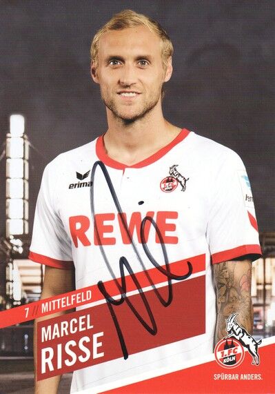 Autogramm Fussball | 1. FC Köln | 2015 | Marcel RISSE 