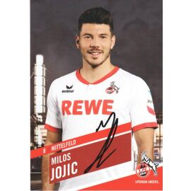 Autogramm Fussball | 1. FC Köln | 2015 | Milos JOJIC