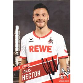 Autogramm Fussball | 1. FC Köln | 2015 | Jonas HECTOR