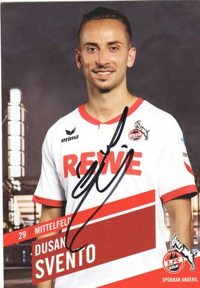 Autogramm Fussball | 1. FC Köln | 2015 | Dusan SVENTO