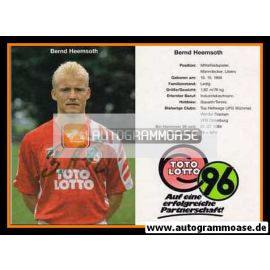 Autogramm Fussball | Hannover 96 | 1992 | Bernd HEEMSOTH