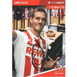 Autogramm Fussball | 1. FC Köln | 2017 | Simon ZOLLER