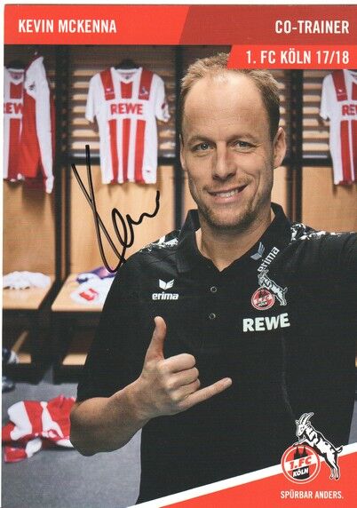 Autogramm Fussball | 1. FC Köln | 2017 | Kevin McKENNA