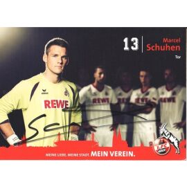 Autogramm Fussball | 1. FC Köln | 2013 | Marcel SCHUHEN