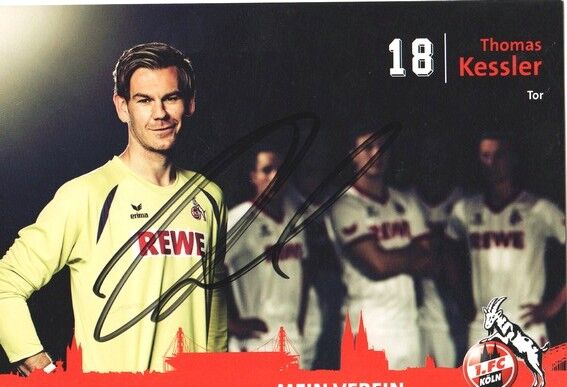 Autogramm Fussball | 1. FC Köln | 2013 | Thomas KESSLER