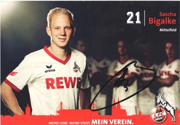 Autogramm Fussball | 1. FC Köln | 2013 | Sascha BIGALKE