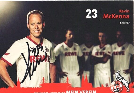 Autogramm Fussball | 1. FC Köln | 2013 | Kevin McKENNA 
