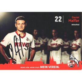 Autogramm Fussball | 1. FC Köln | 2013 | Daniel HALFAR