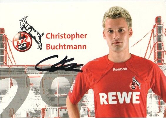 Autogramm Fussball | 1. FC Köln | 2010 | Christopher BUCHTMANN