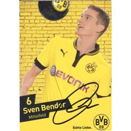 Autogramm Fussball | Borussia Dortmund | 2012 | Sven BENDER