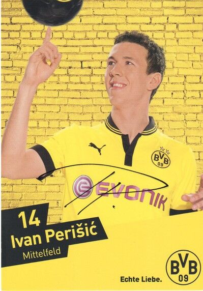 Autogramm Fussball | Borussia Dortmund | 2012 | Ivan PERISIC